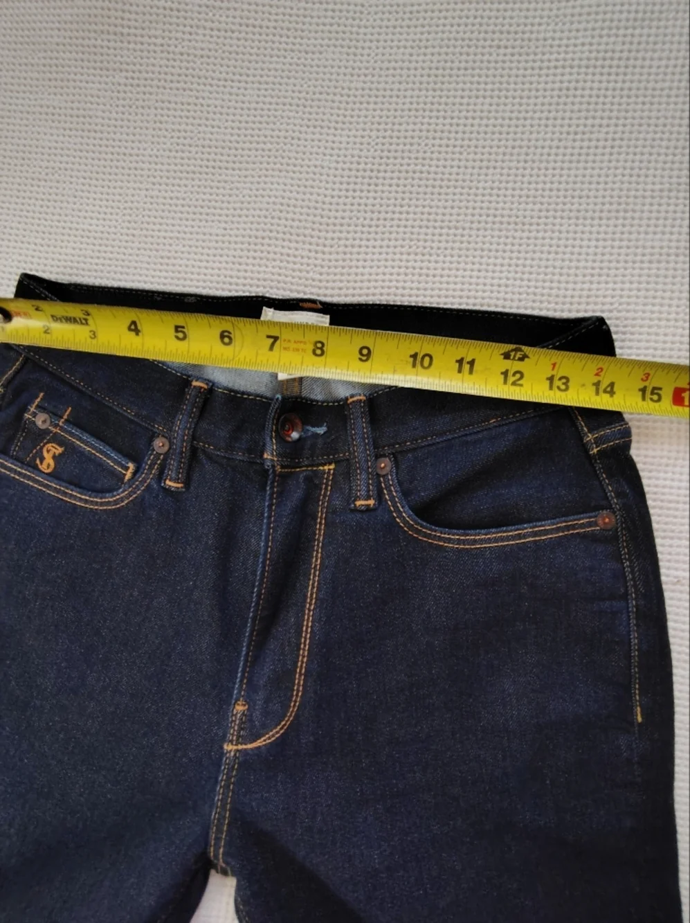 Todd Snyder Dark Indigo Skinny Jeans Size 28 X 32